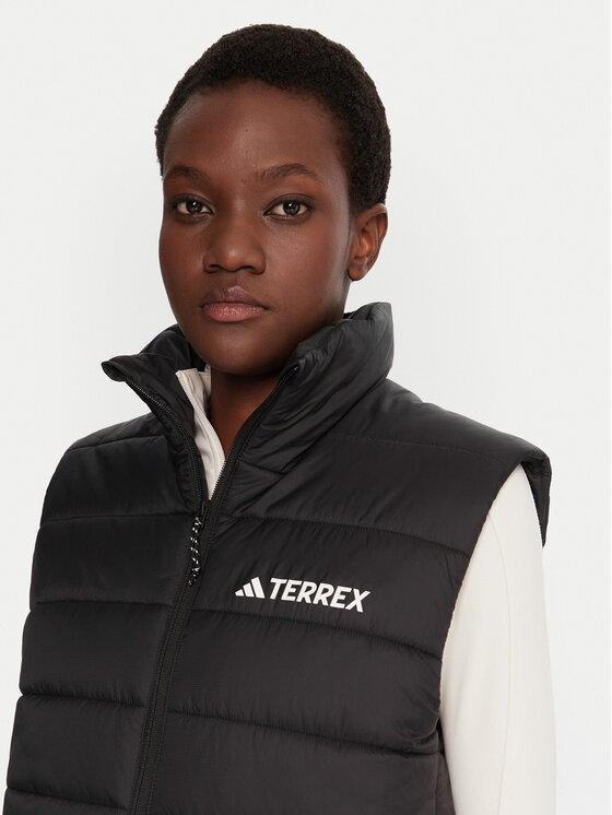adidas adidas Brezrokavnik Terrex Multi Essentials Climawarm KA9737 Črna Regular Fit