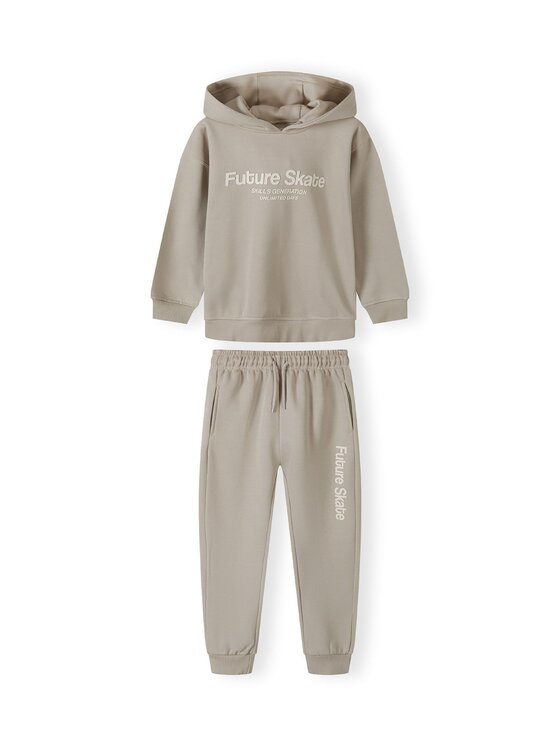 minoti minoti Komplet dresowy 27fleece84 Szary Regular Fit