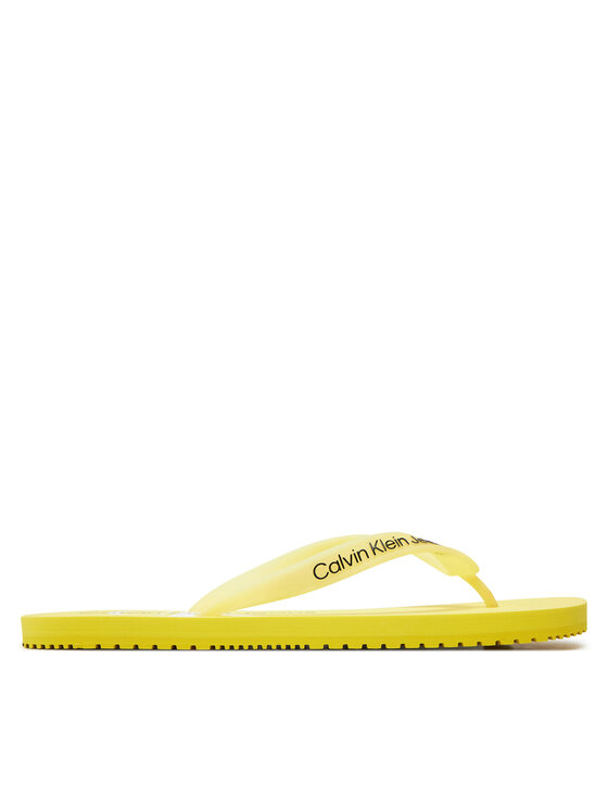 Calvin Klein Jeans Flip flop Beach Sandal Monogram Tpu YM0YM00838 Galben