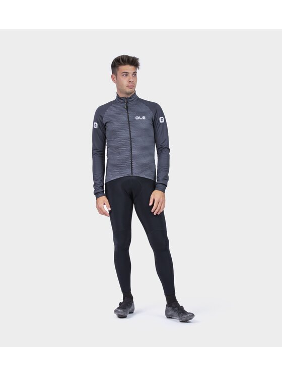 Alé Cycling Alé Cycling Kurtka outdoor Solid Sharp Czarny Regular Fit