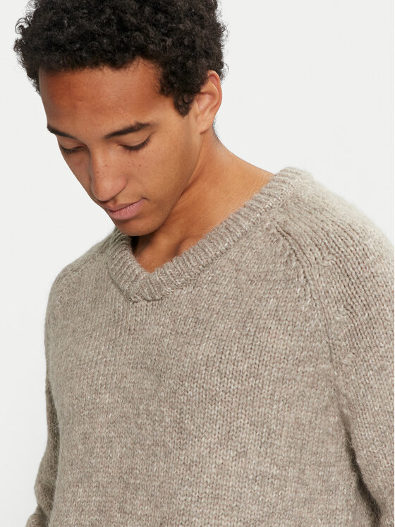 Mustang Mustang Sweater Edmonds 1015481 Bézs Regular Fit