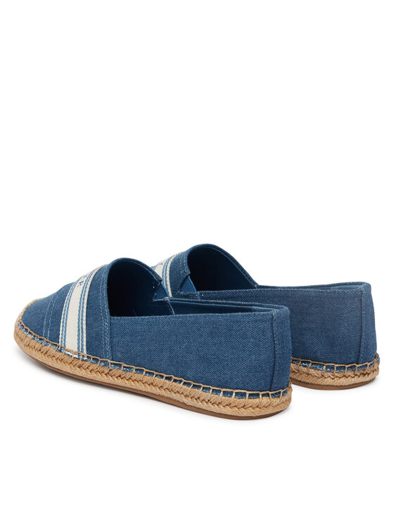 Tommy Hilfiger Tommy Hilfiger Espadrilles Hilfiger Webbing Espadrille FW0FW09334 Kék