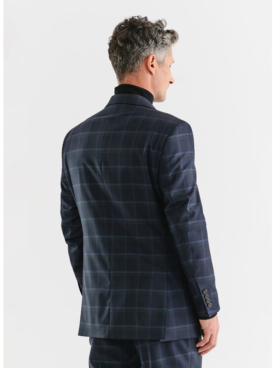 Pako Lorente Pako Lorente Marynarka P23WP-3G-005 Granatowy Slim Fit