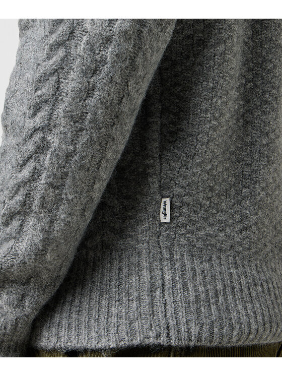 Wrangler Wrangler Maglione 112371666 Grigio Regular Fit
