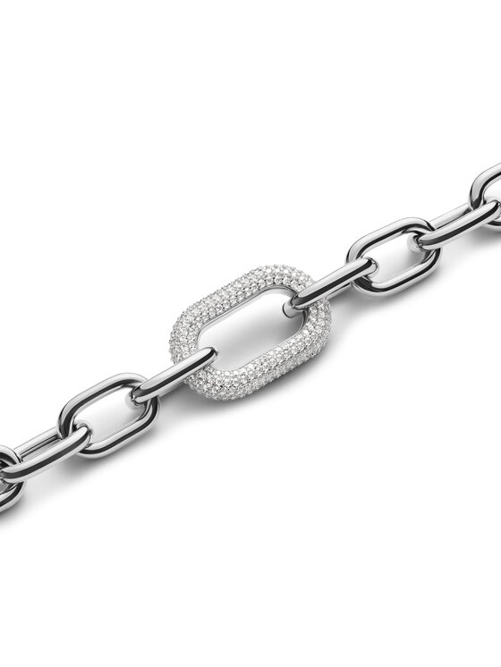 Daniel Wellington Daniel Wellington Ogrlica Crystal Link DW00400607 Srebrna