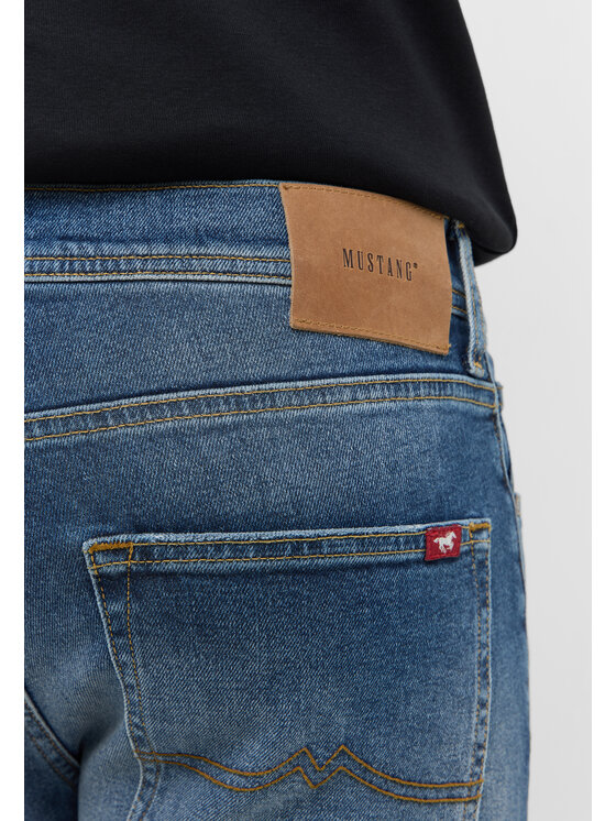 Mustang Mustang Jeansy ORLANDO SLIM Niebieski Slim Fit