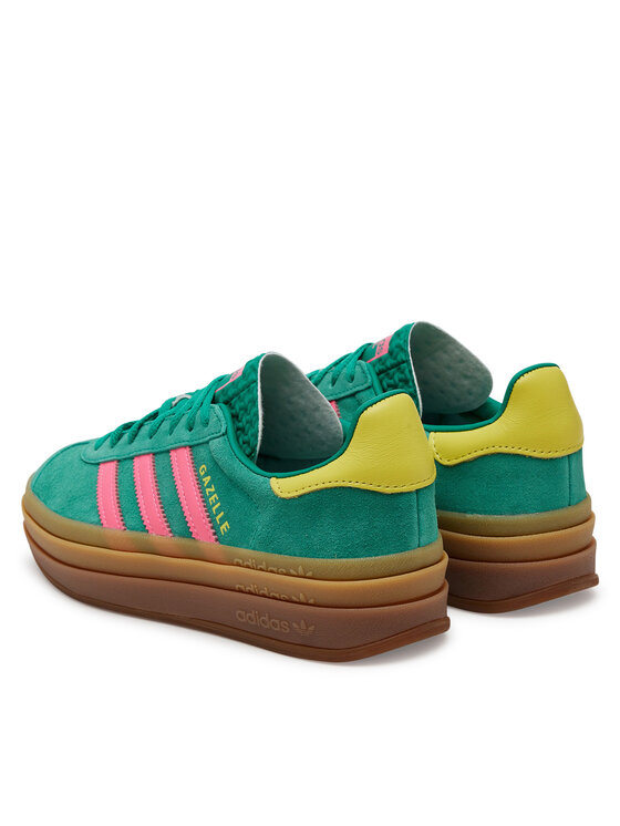 adidas adidas Sneakersy Gazelle Bold JH9668 Zelená