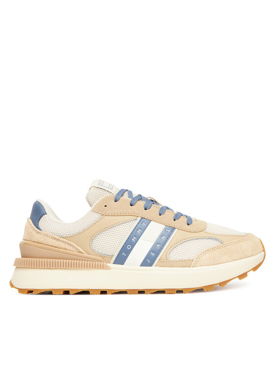 Tommy Jeans Tommy Jeans Sneakersy Tjm Technical Runner Ess EM0EM01537 Beżowy