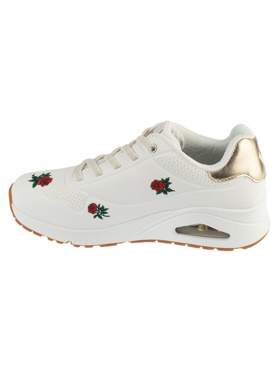 Skechers Skechers Sneakersy Uno - Champagne and Roses Biały
