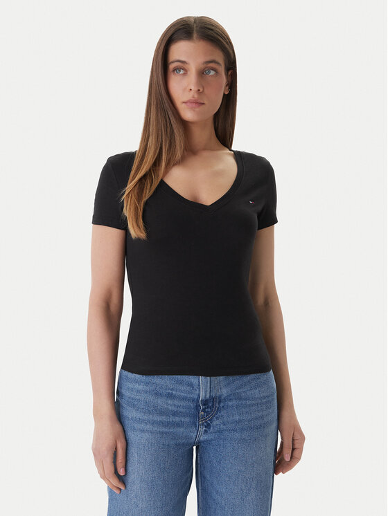 Tommy Jeans Tommy Jeans T-Shirt-Set DW0DW23005 Bunt Slim Fit