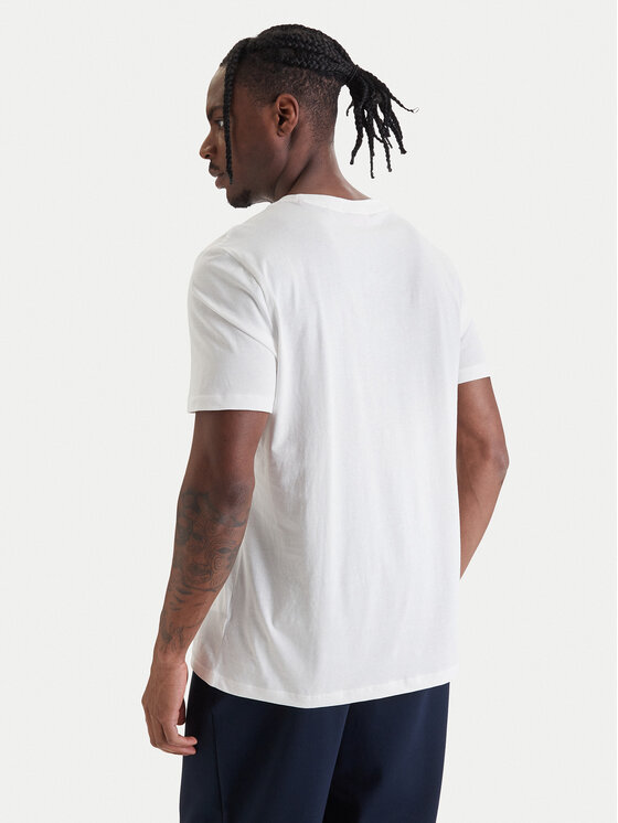 HUGO HUGO Tricou Dostino 50557674 Alb Regular Fit