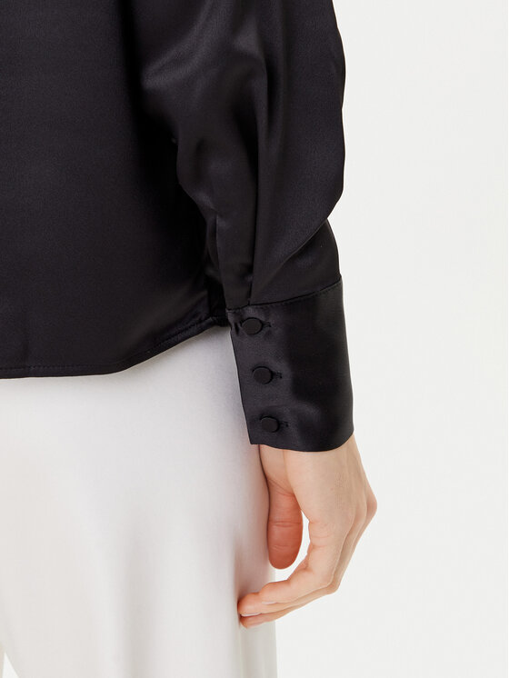 Vero Moda Vero Moda Πουκάμισο Merle 10334598 Μαύρο Regular Fit