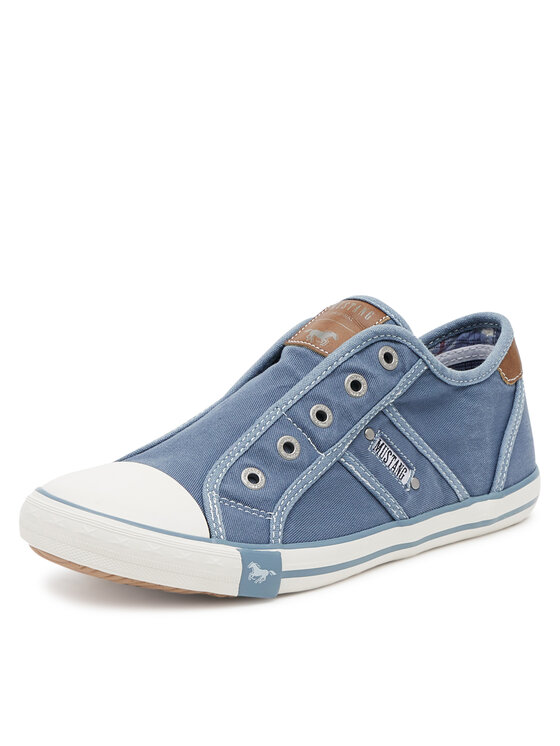 Mustang Mustang Sneakers aus Stoff 1099-409 Blau