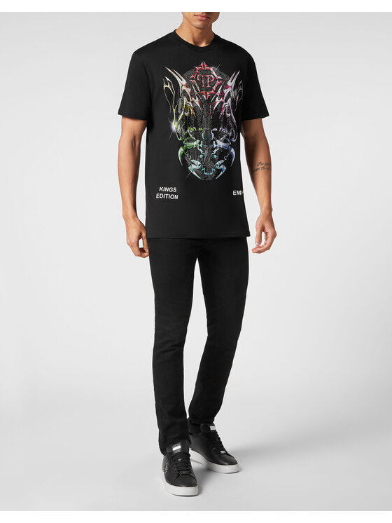 PHILIPP PLEIN PHILIPP PLEIN T-shirt 893 Nero Regular Fit