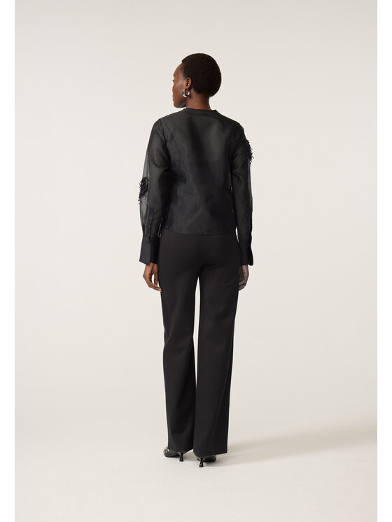 Fabienne Chapot Fabienne Chapot Bluzka 6840-509-101 Czarny Regular Fit