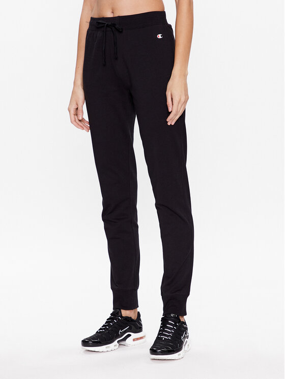 Pantaloni da tuta C Logo 114898 Nero Regular Fit