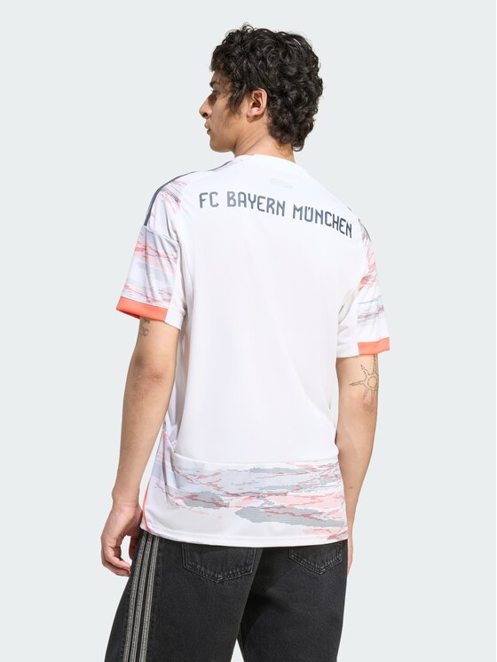 adidas adidas Koszulka techniczna FC Bayern Biały Slim Fit