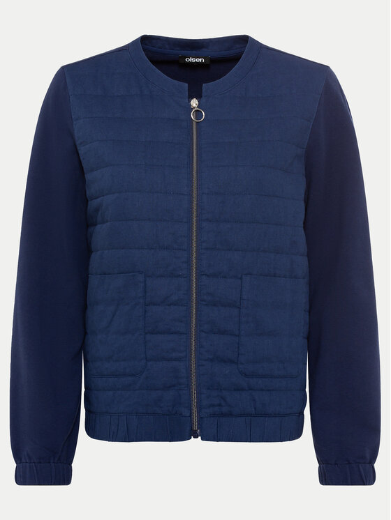 Olsen Olsen Pulóver 11201570 Sötétkék Regular Fit