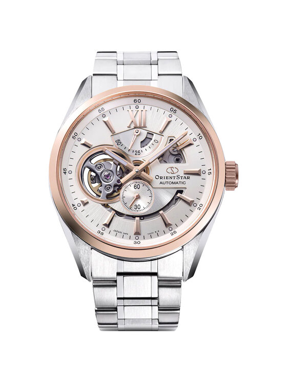 Orient Star Orient Star Zegarek RE-AV0123G00B Srebrny