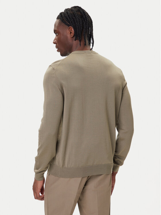 BOSS BOSS Džemper Botto-L 50476364 Smeđa Regular Fit