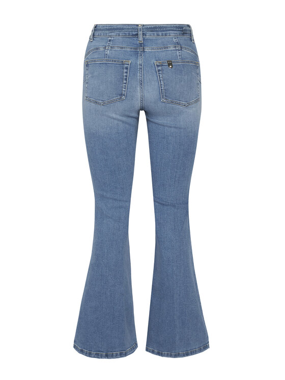 Liu Jo Liu Jo Teksad UA6159 D0264 Sinine Flare Fit