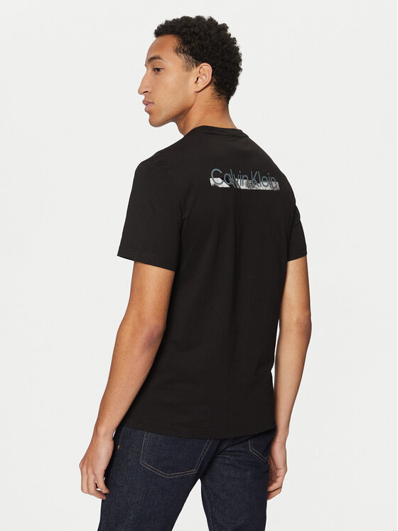 Calvin Klein Calvin Klein T-Shirt Graphic K10K113799 Černá Regular Fit