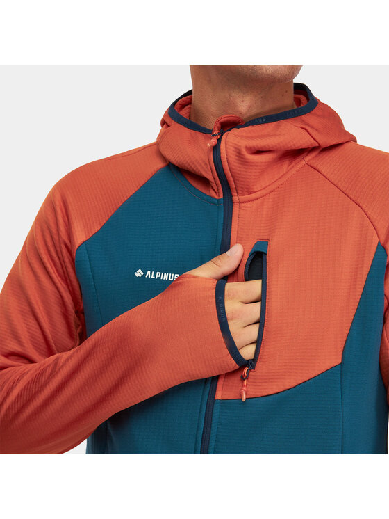 Alpinus Alpinus Bluza Naryn Niebieski Slim Fit