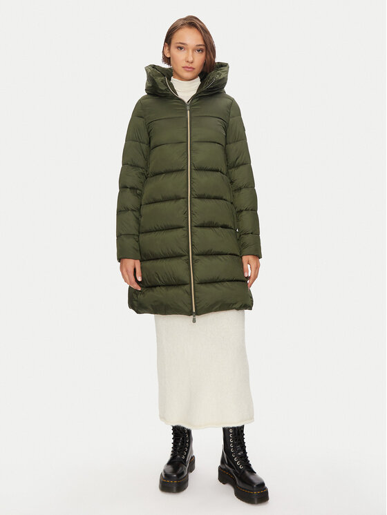 Save The Duck Save The Duck Зимно яке D40279W IRIS19 Зелен Regular Fit
