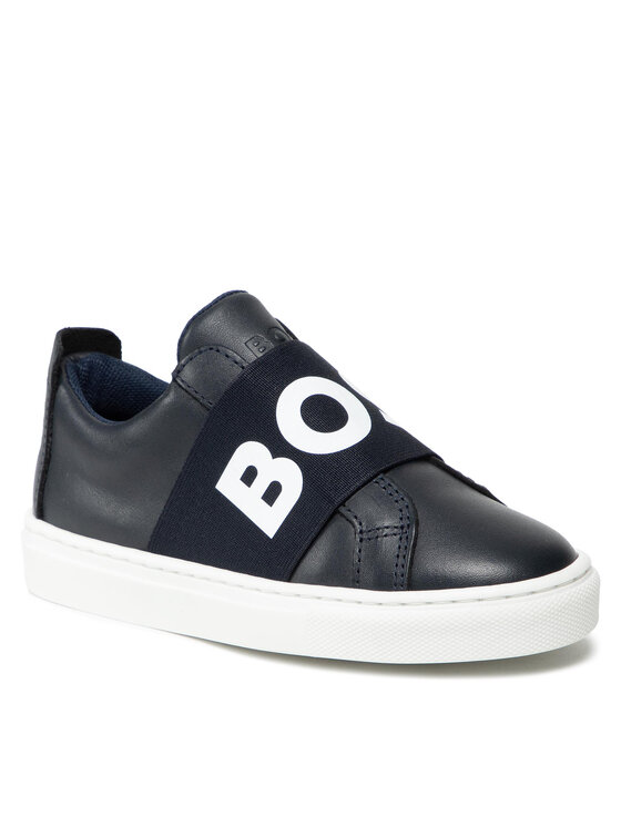 BOSS Boss Sneakersy J29291 M Granatowy