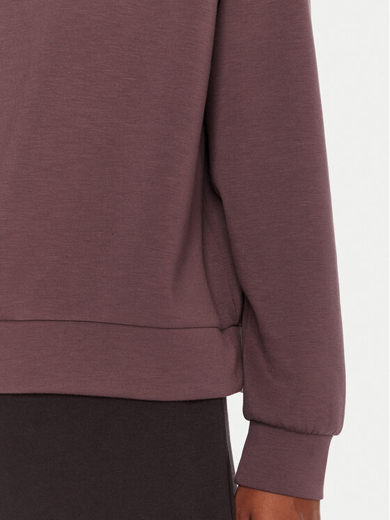 Roxy Roxy Світшот Rise & Vibe Sweet ERJFT05012 Фіолетовий Relaxed Fit