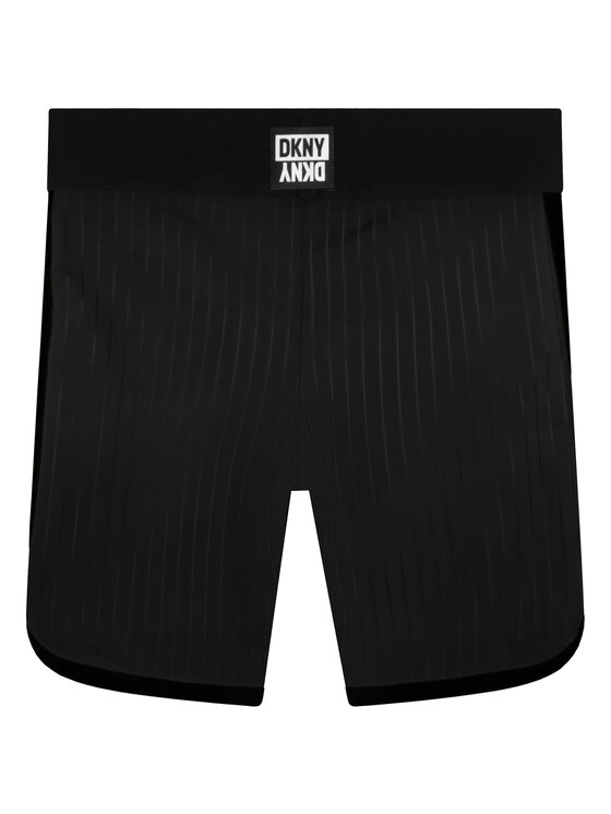 DKNY Športne Kratke Hlače D34A90 S Črna Regular Fit