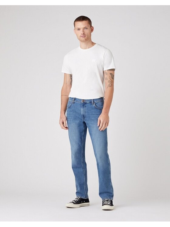 Wrangler Wrangler Jeans GREENSBORO Blu Straight Fit