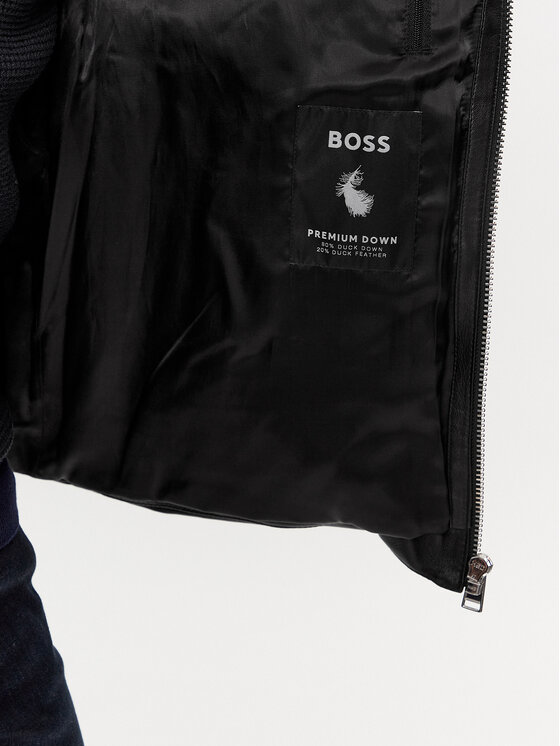 BOSS Boss Prijelazna jakna Mufaro 50504925 Crna Regular Fit