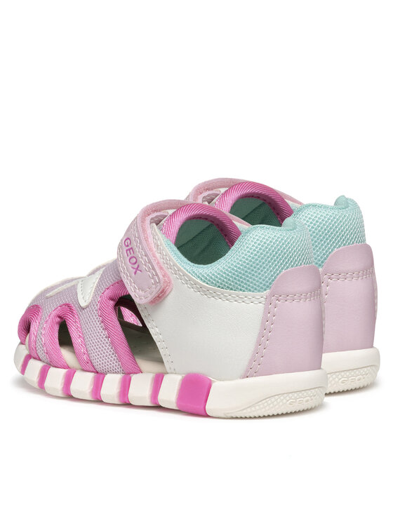 Geox Geox Sandały B Sandal Iupidoo B5517C 0BC14 C0563 Biały
