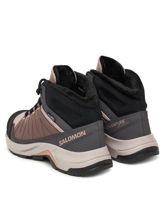 Salomon Salomon Bakancs X-Adventure Coldrush Waterproof L47856500 Rózsaszín