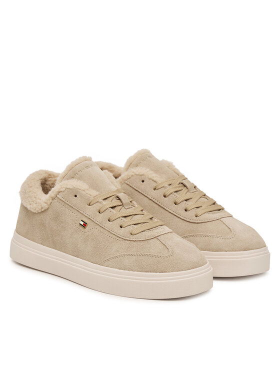 Tommy Hilfiger Tommy Hilfiger Αθλητικά Th Chic Cupsole Wl FW0FW09597 Ανοιχτό μπεζ