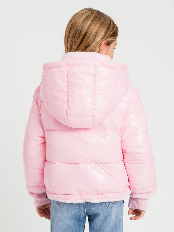 TWINSET TWINSET Kurtka zimowa 232GJ2130 Różowy Regular Fit