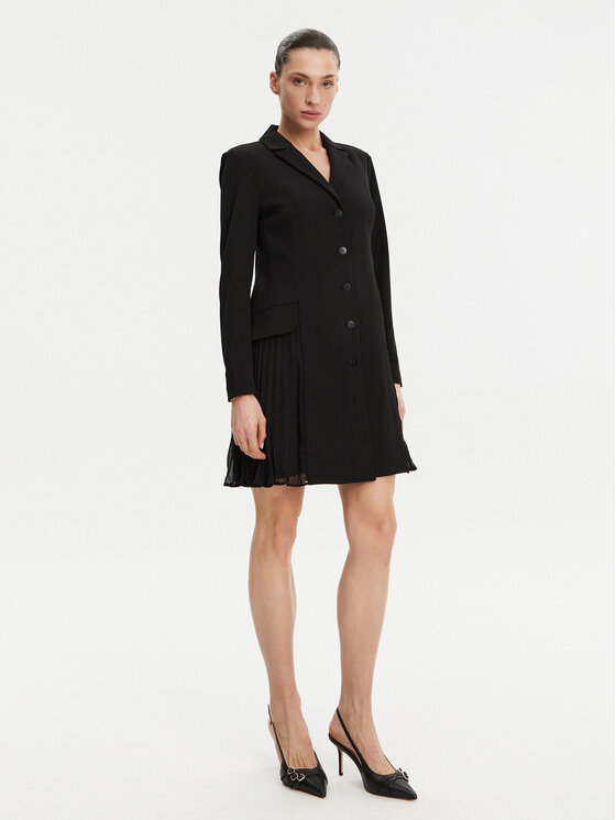 DKNY DKNY Φόρεμα κοκτέιλ DD4K1D67 Μαύρο Regular Fit