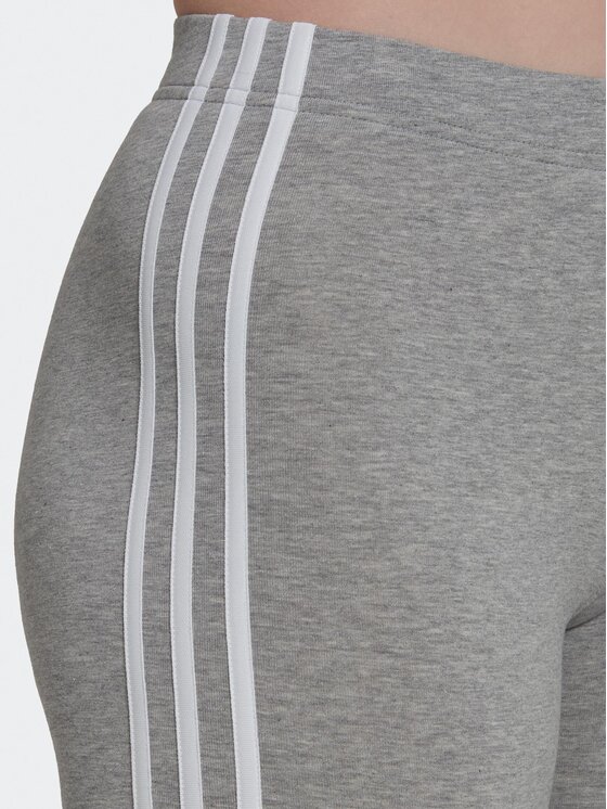 adidas adidas Pantaloni scurți sport Essentials 3-Stripes Bike Shorts HF5956 Gri
