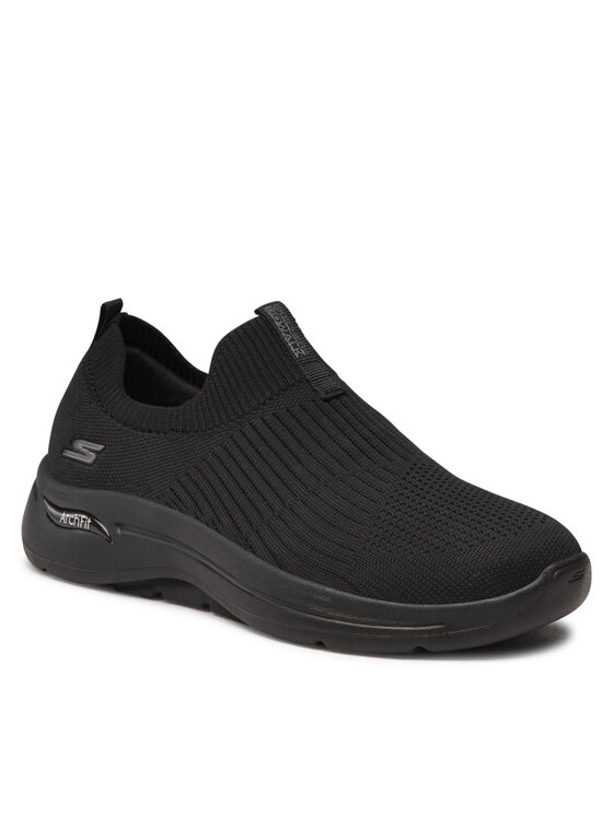 Skechers Skechers Αθλητικά Go Walk Arch Fit Iconic 124409/BBK Μαύρο