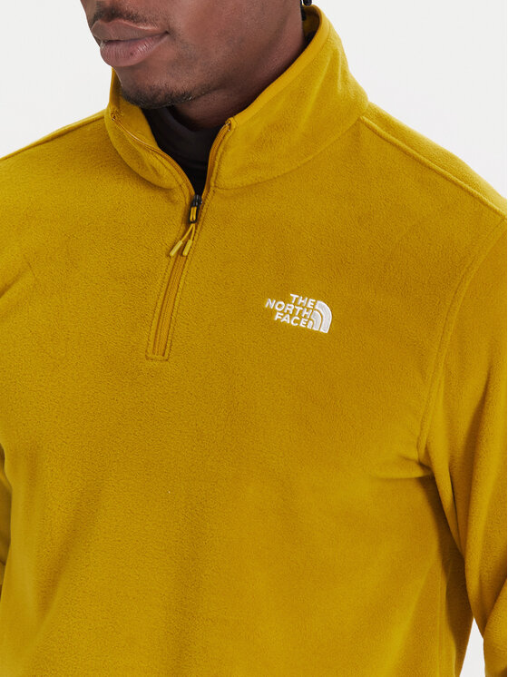 The North Face The North Face Полар Glacier NF0A8D0Q Жълт Regular Fit