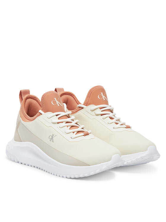 Calvin Klein Jeans Calvin Klein Jeans Tenisice Eva Runner Low Lace Mix In YW0YW01759 Écru