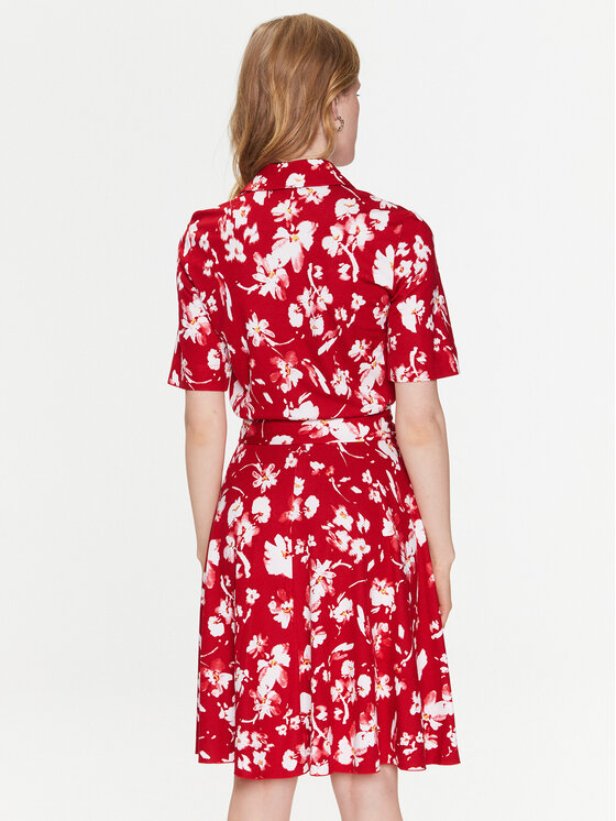 MAX&Co. MAX&Co. Рокля тип риза Francia 76212223 Червен Regular Fit