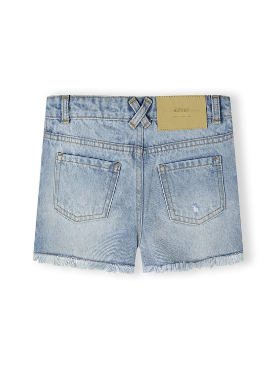 minoti minoti Szorty jeansowe 30SHORT151 Czarny Regular Fit