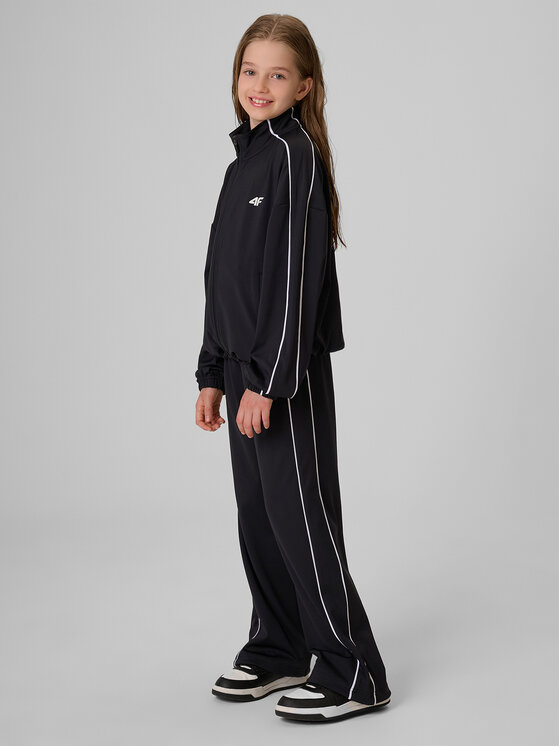4F 4F Bluza AQUA FORCE Czarny Loose Fit