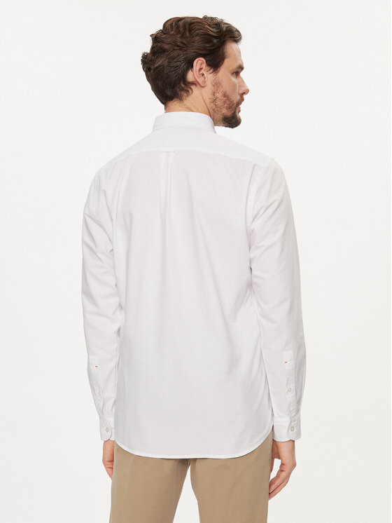 Boss Hemd Rickert 50489341 Weiß Regular Fit | Modivo.de
