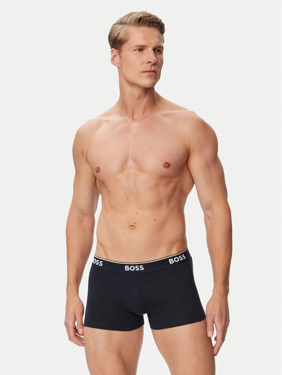 BOSS BOSS Bokserių komplektas Trunk 3P Power 50554693 Mėlyna