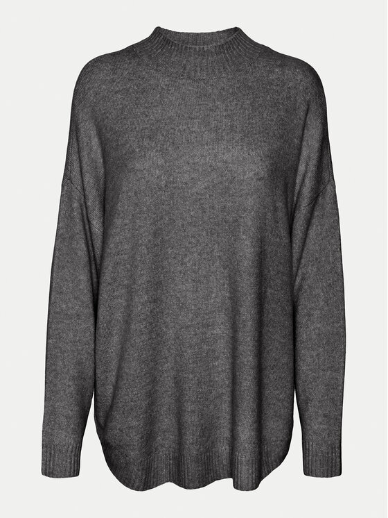 Vero Moda Vero Moda Megztinis Plaza 10290784 Pilka Loose Fit