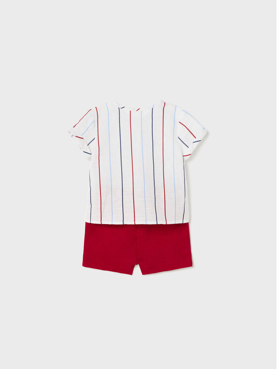 Completo camicia e pantaloncini 1264 Multicolore