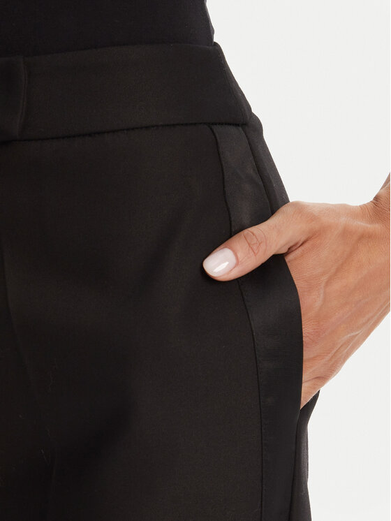 Morgan Morgan Pantaloni di tessuto 242-PFIBY.F Nero Regular Fit